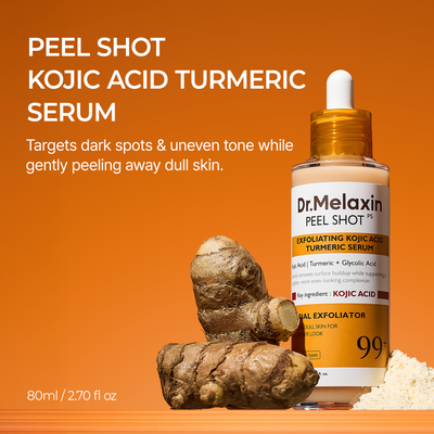 Peel Shot Glow Rice Ampoule Duo & Kojic Acid Turmeric Duo